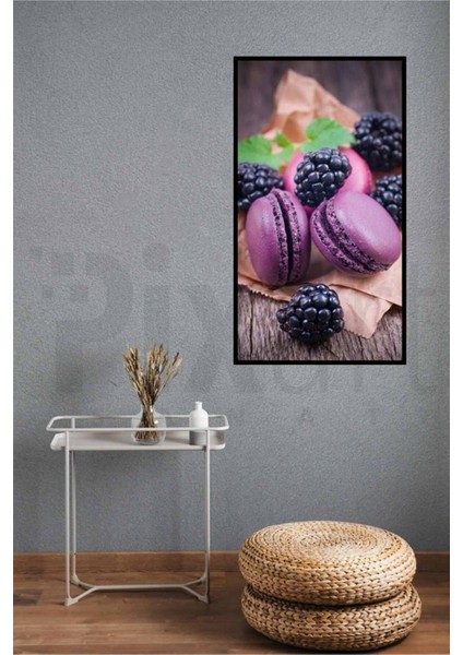 Bogurtlenli Makaron 46 x 56 Elmas Mozaik Tablo