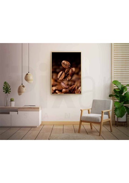 Kahve Cekirdegi 41 x 53 Elmas Mozaik Tablo
