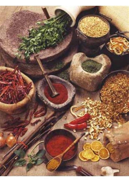 Baharat Dunyasi 38 x 51 Elmas Mozaik Tablo