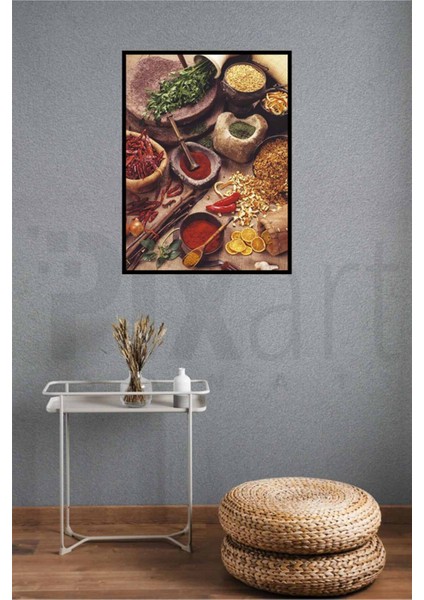 Baharat Dunyasi 38 x 51 Elmas Mozaik Tablo