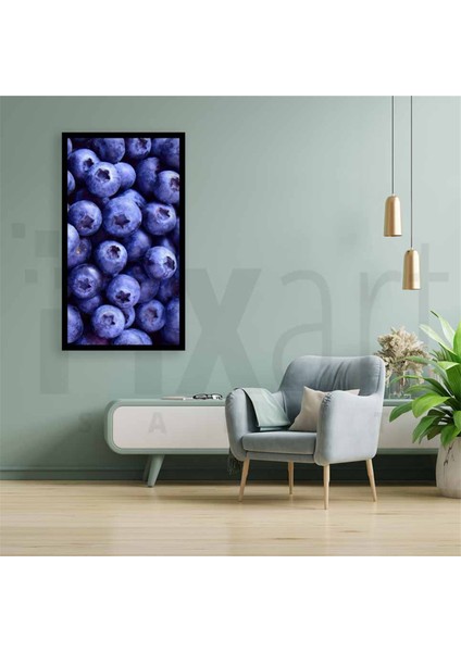 Yaban Mersinleri 40 x 60 Elmas Mozaik Tablo fiyatları