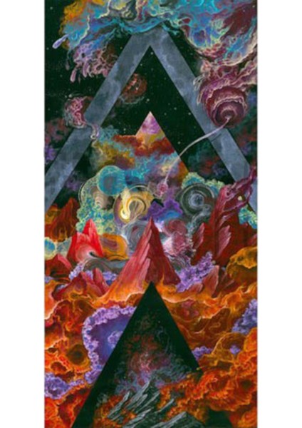 Soyut Desen 37 x 69 Elmas Mozaik Tablo