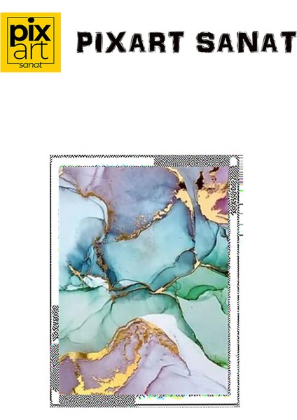 Renkli Desenler Pixart Sanat Elmas Mozaik Tablo Diamond Türkiye 58*78 fırsatları