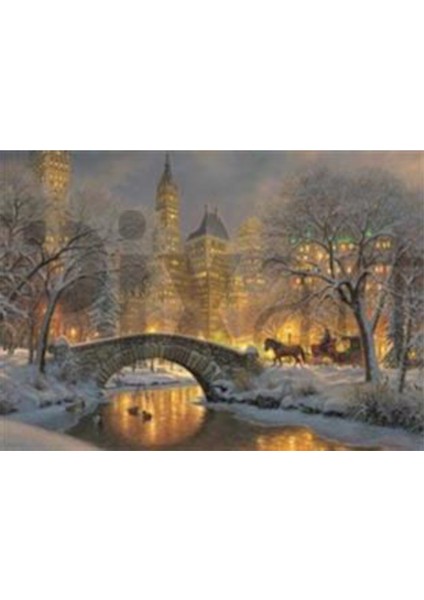 Kış Gecesi Pixart Sanat Elmas Mozaik Tablo Diamond Türkiye 71 x 51 cm