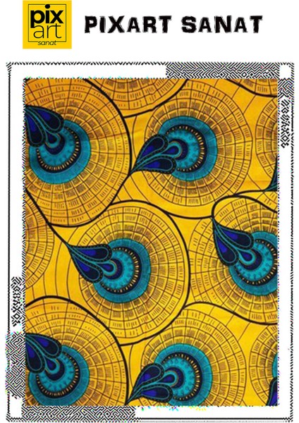 Afrikan Tavus Kusu Tuyu Desen 43 x 60 Elmas Mozaik Tablo fırsatları