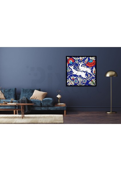 Geyik Desen PixArt Sanat Elmas Mozaik Tablo Diamond Türkiye 52*52 fiyatları
