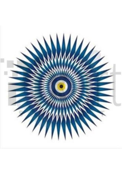 Küçük Nazar Boncuğu Pixart Sanat Elmas Mozaik Tablo Diamond Türkiye 38*38