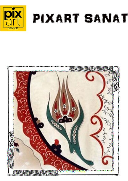 Lale Pixart Sanat Elmas Mozaik Tablo Diamond Türkiye 63*63 fırsatları