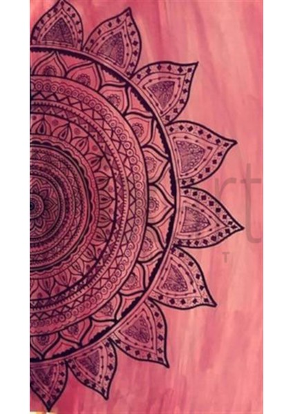 Pembe Desenler Pixart Sanat Elmas Mozaik Tablo Diamond Türkiye 45*81