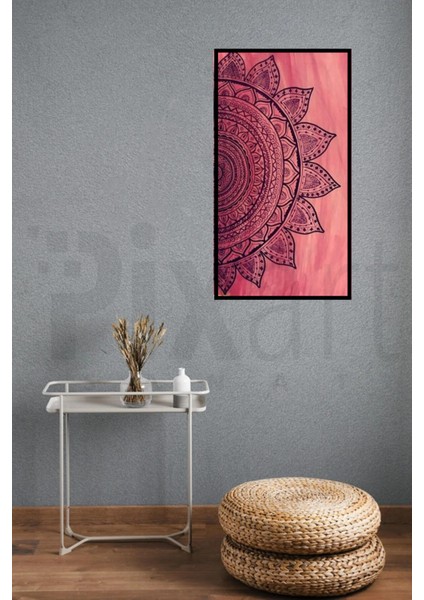 Pembe Desenler Pixart Sanat Elmas Mozaik Tablo Diamond Türkiye 45*81 fiyatları