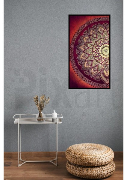 Bordo Tonlar Pixart Sanat Elmas Mozaik Tablo Diamond Türkiye 60*100 modelleri