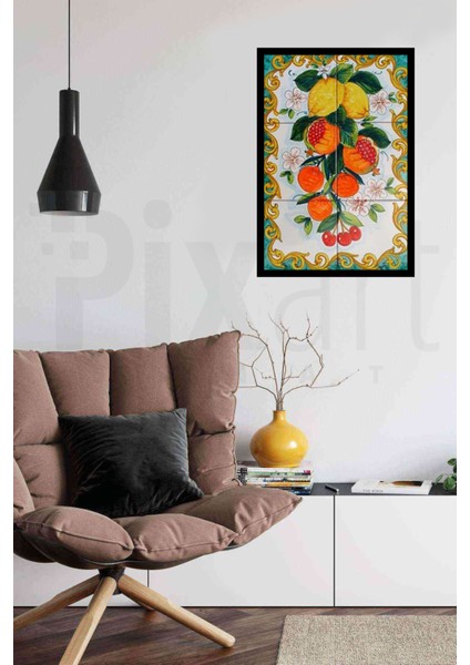 Meyve Tablosu Pixart Sanat Elmas Mozaik Tablo Diamond Türkiye 37*52 modelleri