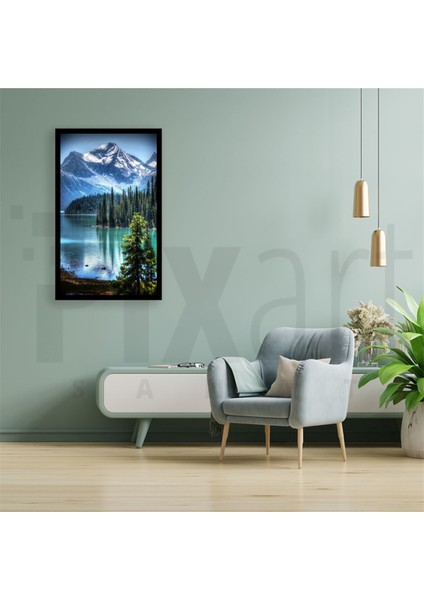 Karli Dag Ve Gol Manzarasi 40 x 60 Elmas Mozaik Tablo fiyatları