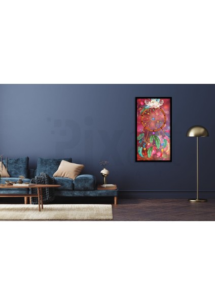 Renkli Daireler Pixart Sanat Elmas Mozaik Tablo Diamond Türkiye 53*71 fiyatları