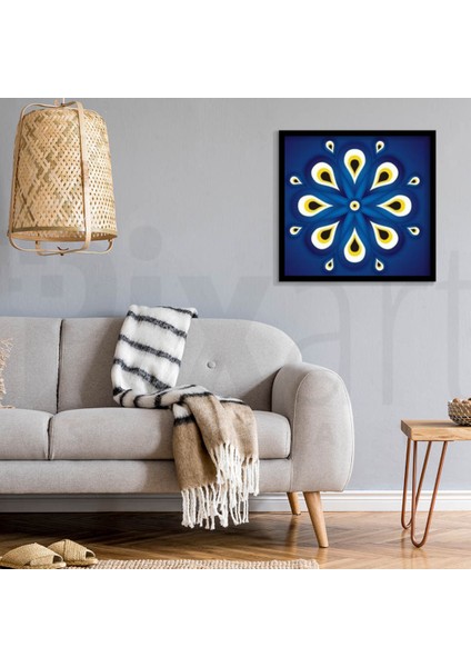 Nazar Temalı Pixart Sanat Elmas Mozaik Tablo Diamond Türkiye 32*32 modelleri