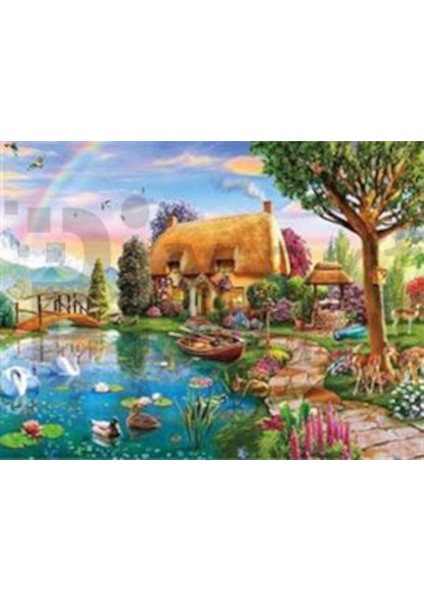 Hayal Evi Pixart Sanat Elmas Mozaik Tablo Diamond Türkiye 76 x 51 cm
