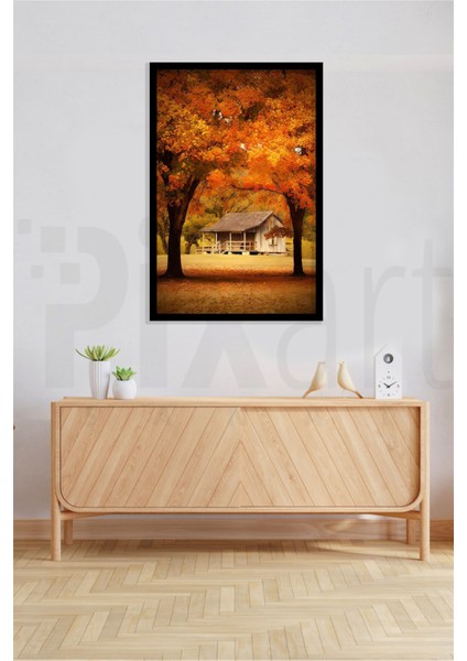 Sonbahar Manzarasi 40 x 60 Elmas Mozaik Tablo modelleri