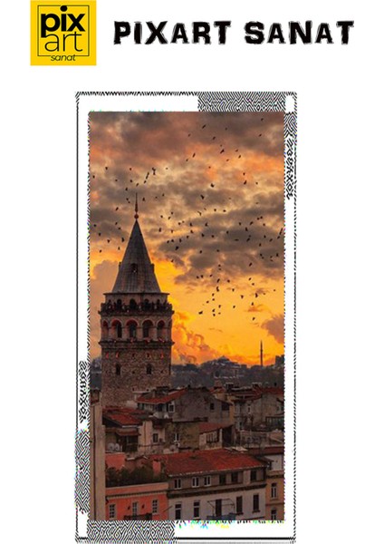 Gun Batimi Luna Park 40 x 60 Elmas Mozaik Tablo fırsatları