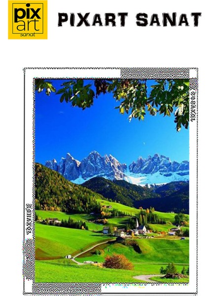 Bahara Donus 40 x 50 Elmas Mozaik Tablo fırsatları