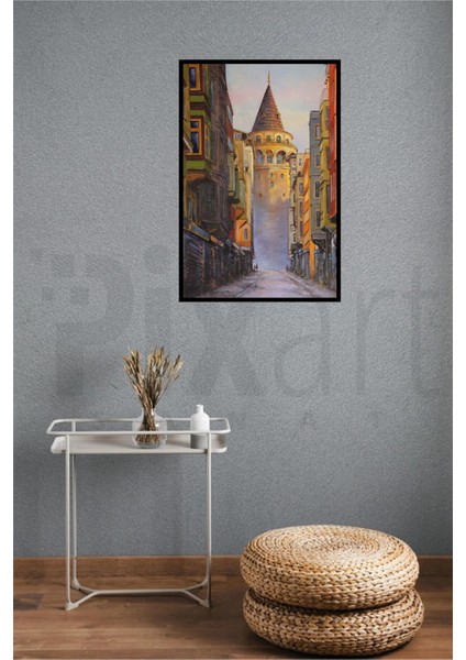 Galata Kulesi Tablo 40 x 60 Elmas Mozaik Tablo modelleri