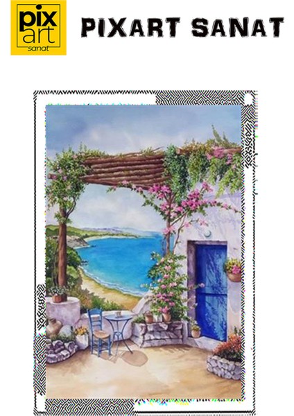 Taş Ev Pixart Sanat Elmas Mozaik Tablo Diamond Türkiye 40 x 60 cm fırsatları