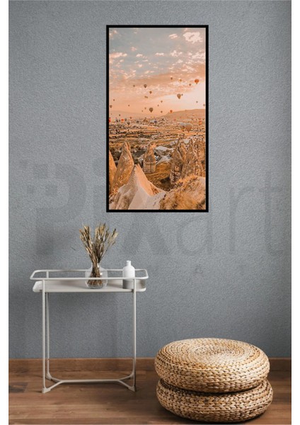 Kapadokya Manzarasi 40 x 60 Elmas Mozaik Tablo modelleri