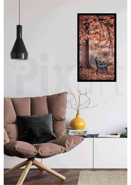 Göl Kıyısında Sonbahar Pixart Sanat Elmas Mozaik Tablo Diamond Türkiye 41*71 fiyatları