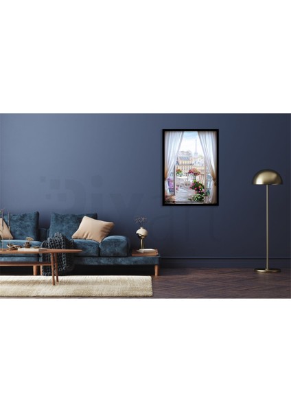 Eyfel Manzarası Pixart Sanat Elmas Mozaik Tablo Diamond Türkiye 40 x 55 cm fiyatları