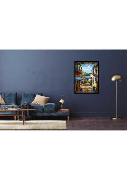 Taş Yol Pixart Sanat Elmas Mozaik Tablo Diamond Türkiye 38 x 51 cm fiyatları
