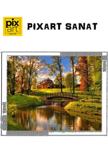 Dere Kıyısı PixArt Sana Elmas Mozaik Tablo Diamond Türkiye 66*51 fırsatları