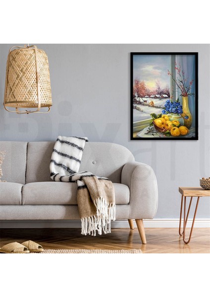 Pencere Kenarı Pixart Sanat Elmas Mozaik Tablo Diamond Türkiye 46*58 fiyatları