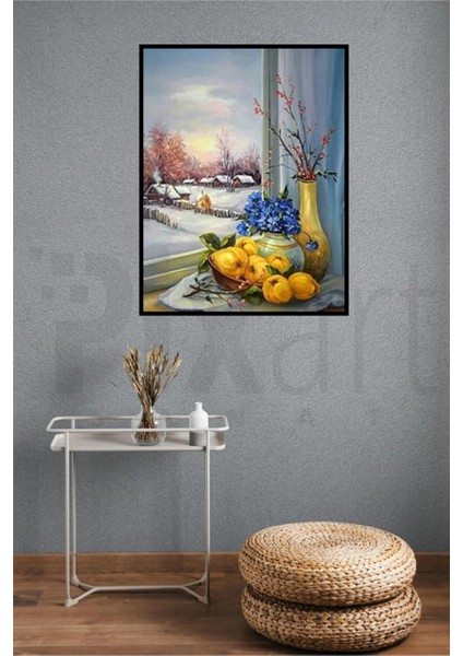 Pencere Kenarı Pixart Sanat Elmas Mozaik Tablo Diamond Türkiye 46*58 modelleri