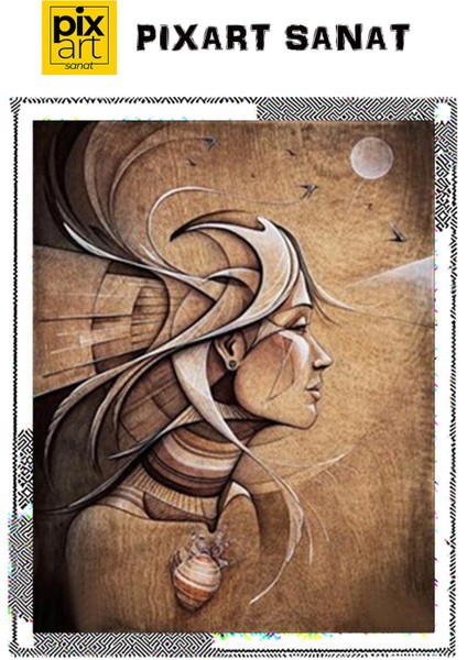 Kızıl Kalp 43 x 55 cm