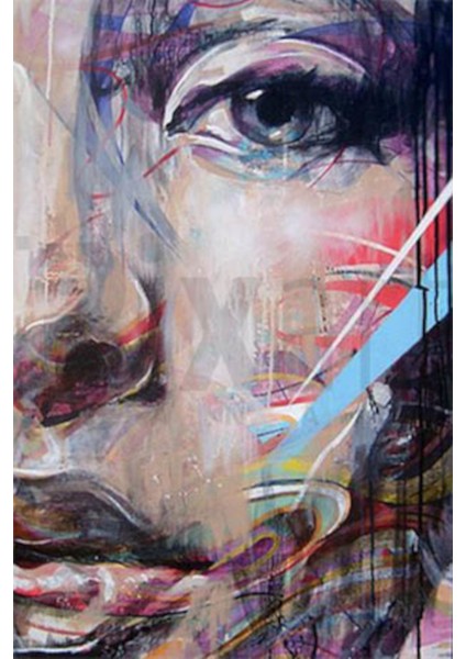 Modern Bakis 38 x 69 Elmas Mozaik Tablo