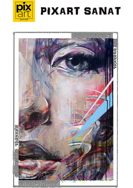 Modern Bakis 38 x 69 Elmas Mozaik Tablo fırsatları