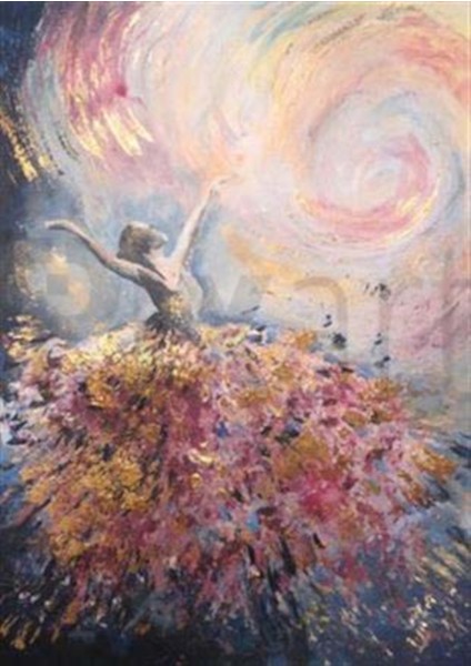 Kabarık Etekli 58 x 81 cm