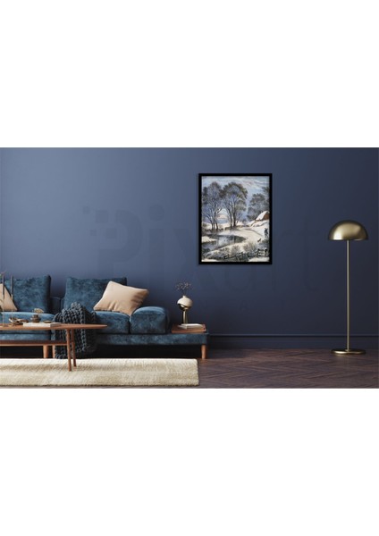 Dağ Köyü Pixart Sanat Elmas Mozaik Tablo Diamond Türkiye 50*60 modelleri