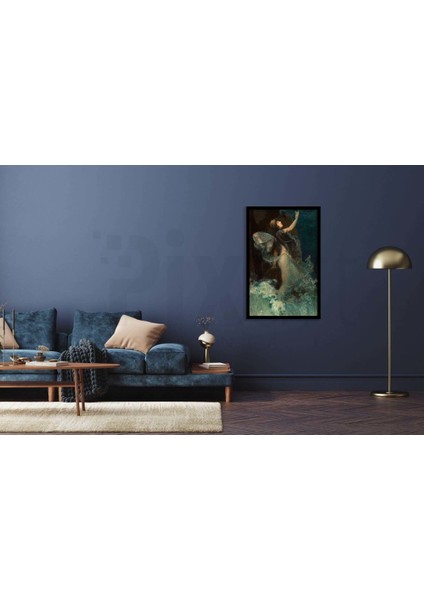 Cesur Melek 40 x 60 Elmas Mozaik Tablo