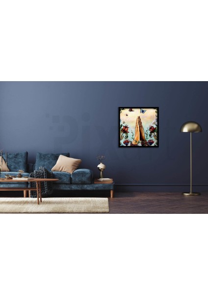 Mutluluk Resmi 64 x 64 cm