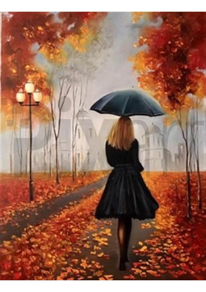 Sonbahar Yürüyüşü 38 x 50 cm