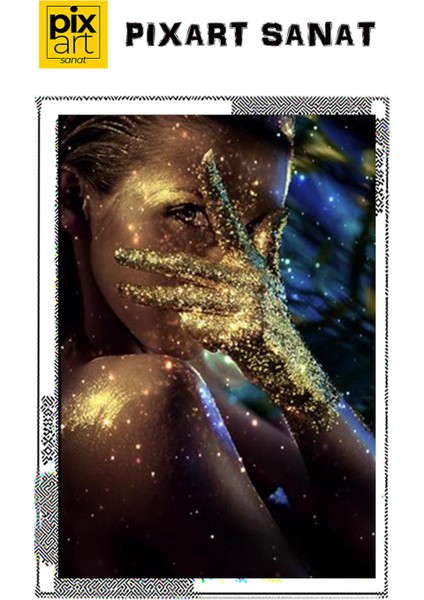 Altın Elli Kız 41 x 58 cm fırsatları