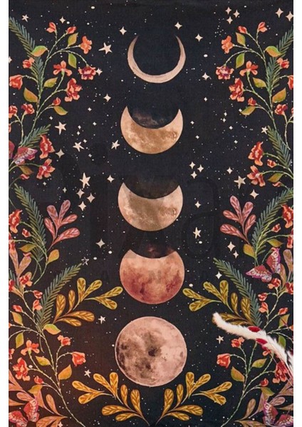 Ayin Evreleri 40 x 60 Elmas Mozaik Tablo