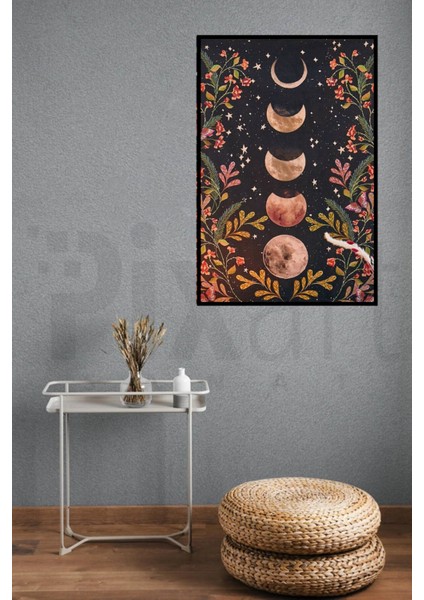 Ayin Evreleri 40 x 60 Elmas Mozaik Tablo modelleri