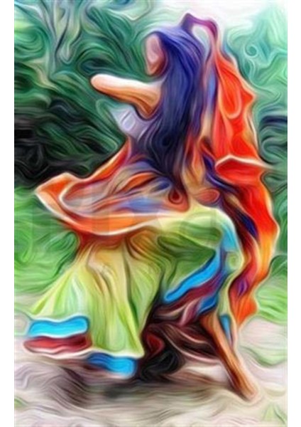 Ispanyol Dansçı 43 x 66 cm