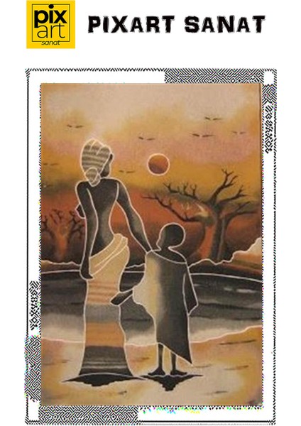 Anne ve Çocuğu 33 x 48 cm fırsatları
