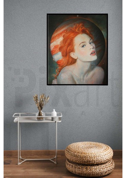 Jupiter Ve Kizil Kadin 40 x 50 Elmas Mozaik Tablo modelleri