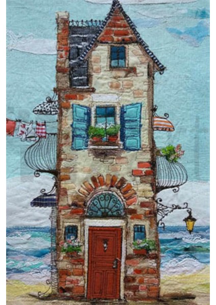 Kumas Ev 40 x 60 Elmas Mozaik Tablo