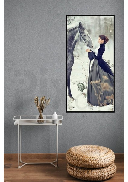Karların Içindeki At 38 x 76 cm modelleri