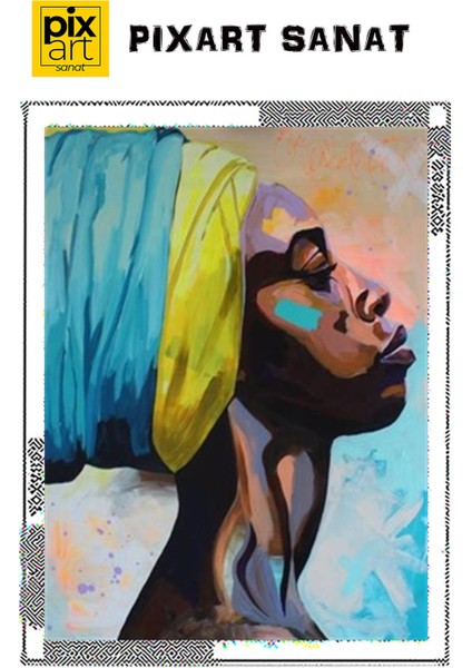 Afrikalı Kız 41 x 53 cm fırsatları