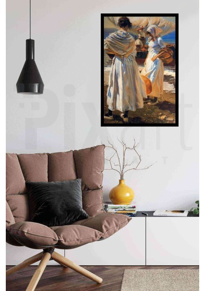 Balıkçı Kızlar 41 x 58 cm fiyatları